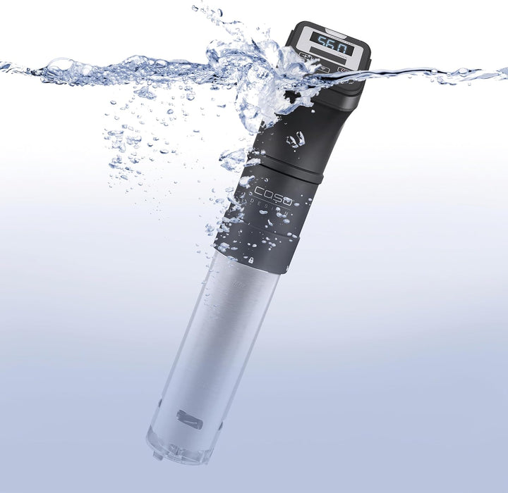 CASO SV 1200 Pro Smart - Sous Vide Garer - Präzise Temperaturregelung bis 90 °C in 0,5°C Schritten,
