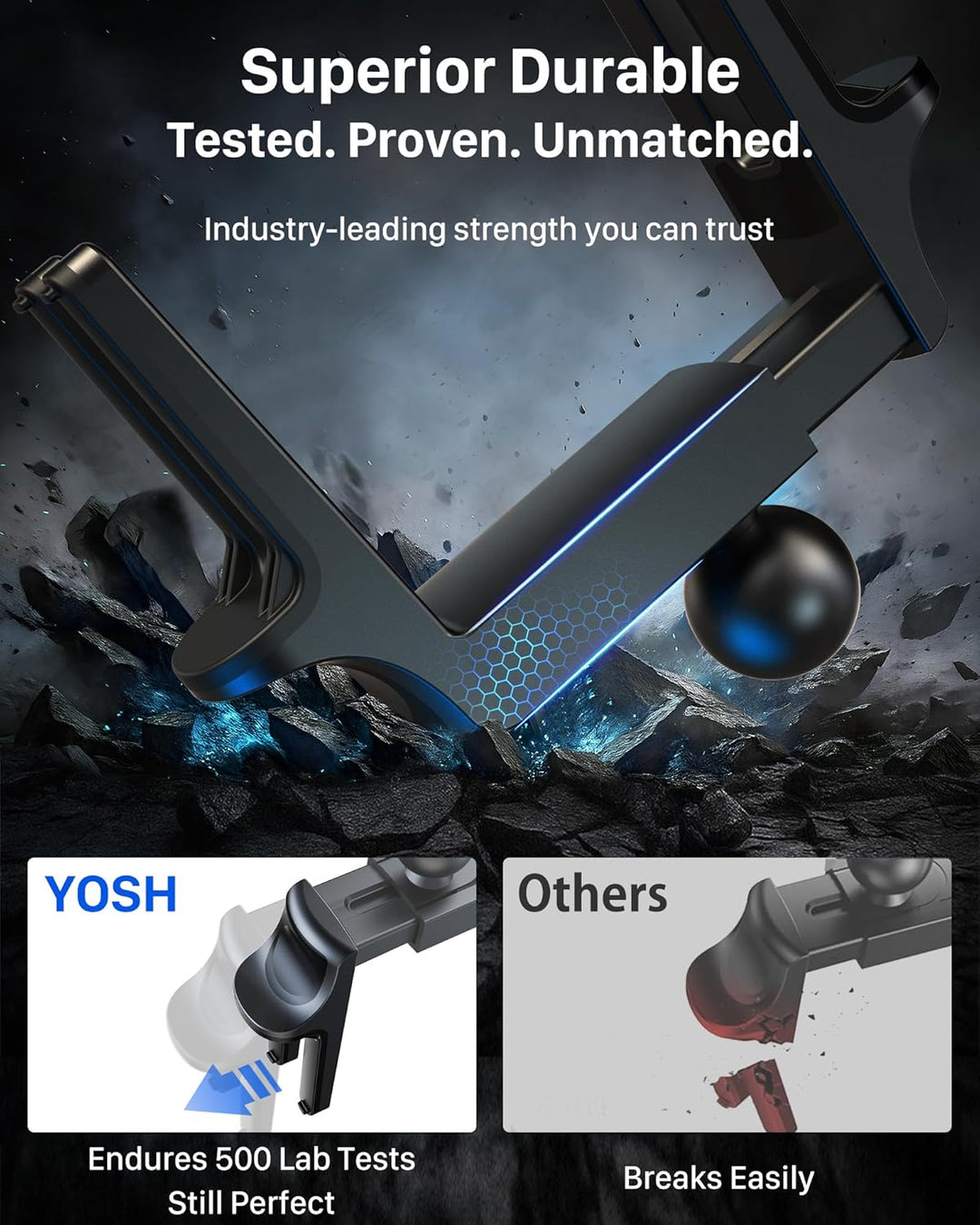 YOSH Mercedes Handyhalterung für Magsafe, Magnetische Handyhalterung Auto Mercedes für A/B/C/V-Klass