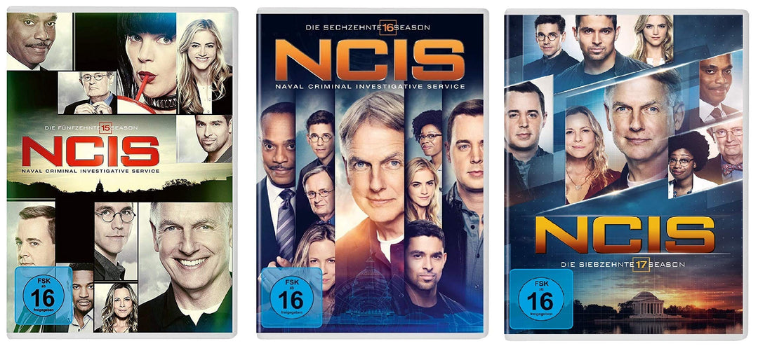 Navy CIS / NCIS Staffel 15+16+17 im Set - Deutsche Originalware [17 DVDs], DVD
