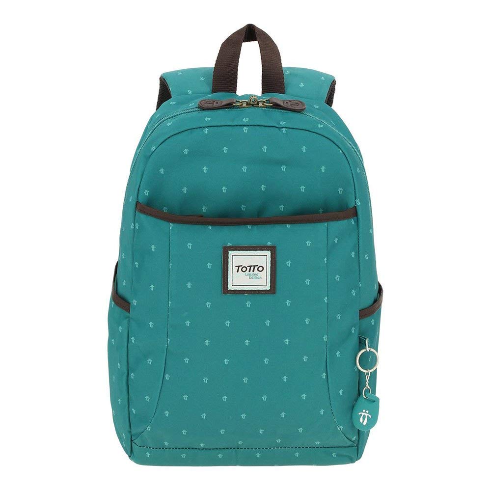 Totto MA04SYM001-1810B-6LB Jungen Rucksack, Himmelblau