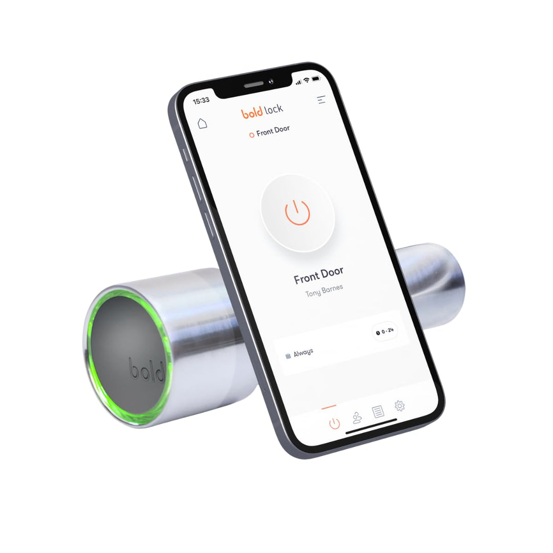 Bold - Smart Lock SX-35 - Türschloss mit App-Steuerung und Fernzugriff – Elektronisches Türschloss o
