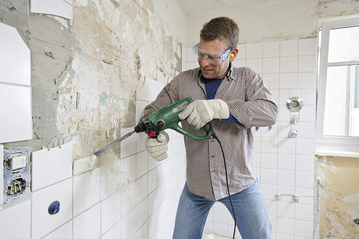 Bosch Bohrhammer PBH 2500 RE (SDS Bohrfutter, Tiefenanschlag, Zusatzhandgriff, Koffer (600 W, Bohr-Ø
