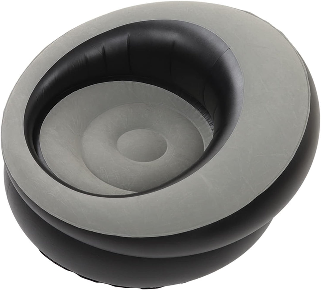Yosoo Aufblasbare Couch, Aufblasbarer Sofastuhl, Beflocktes Luftsofa, Einfacher Aufblasbarer Stuhl f