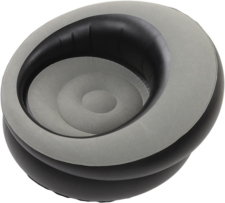 Yosoo Aufblasbare Couch, Aufblasbarer Sofastuhl, Beflocktes Luftsofa, Einfacher Aufblasbarer Stuhl f