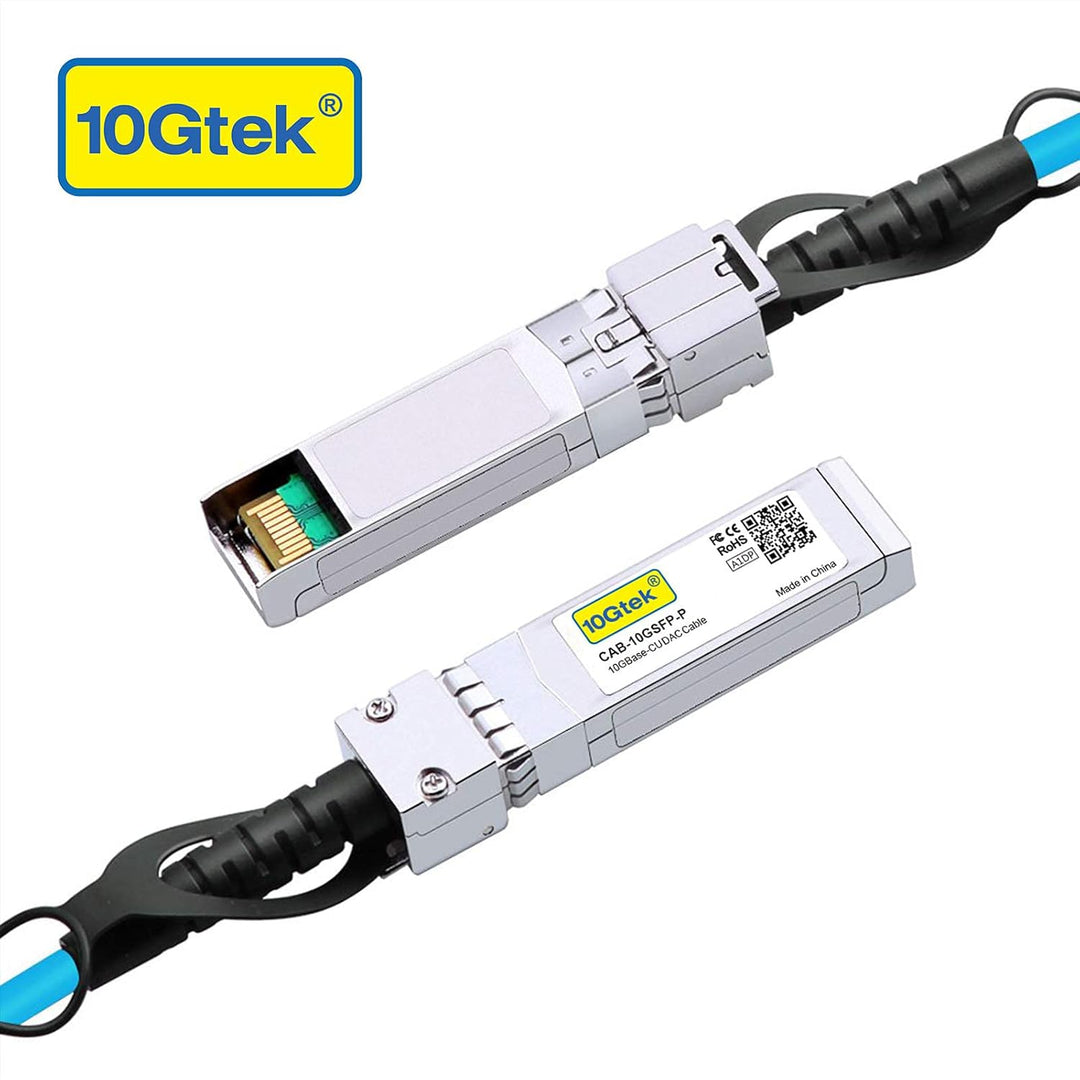 [Blau] 10G SFP+ DAC Kabel 0.3-Meter(0.98ft), Twinax SFP+ Kabel für Ubiquiti UniFi, Blue