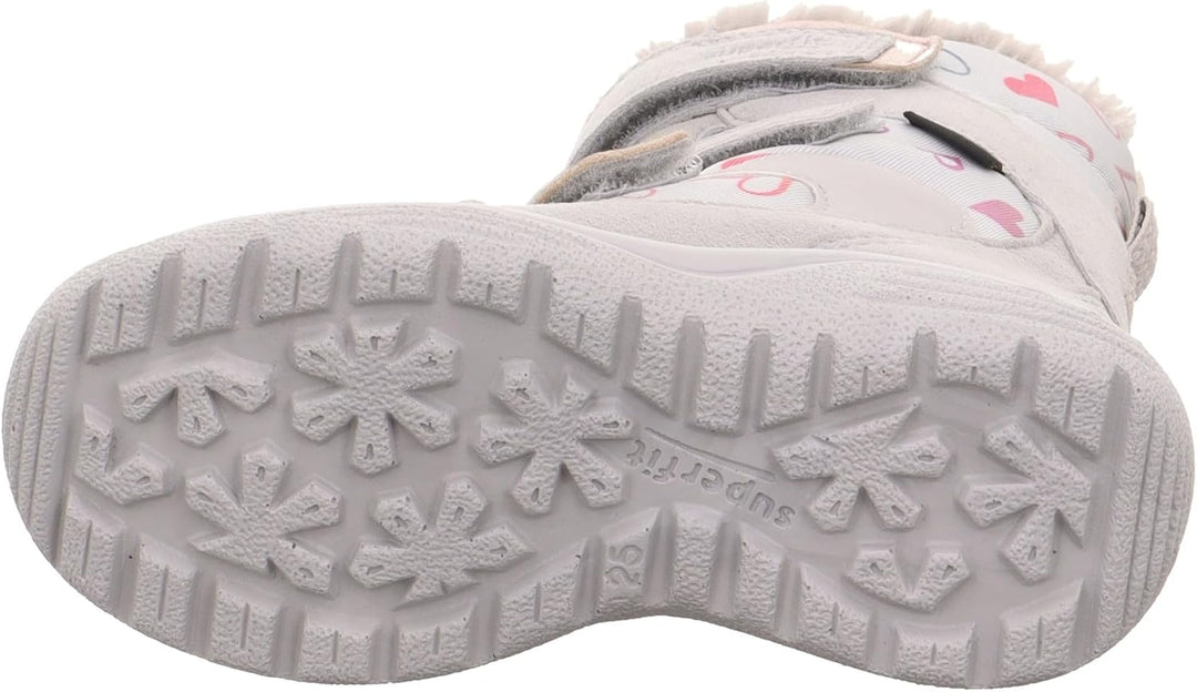 Superfit CRYSTAL Stiefel Gore-Tex 1-009091 Mädchen 25 EU Hellgrau 2510, 25 EU Hellgrau 2510