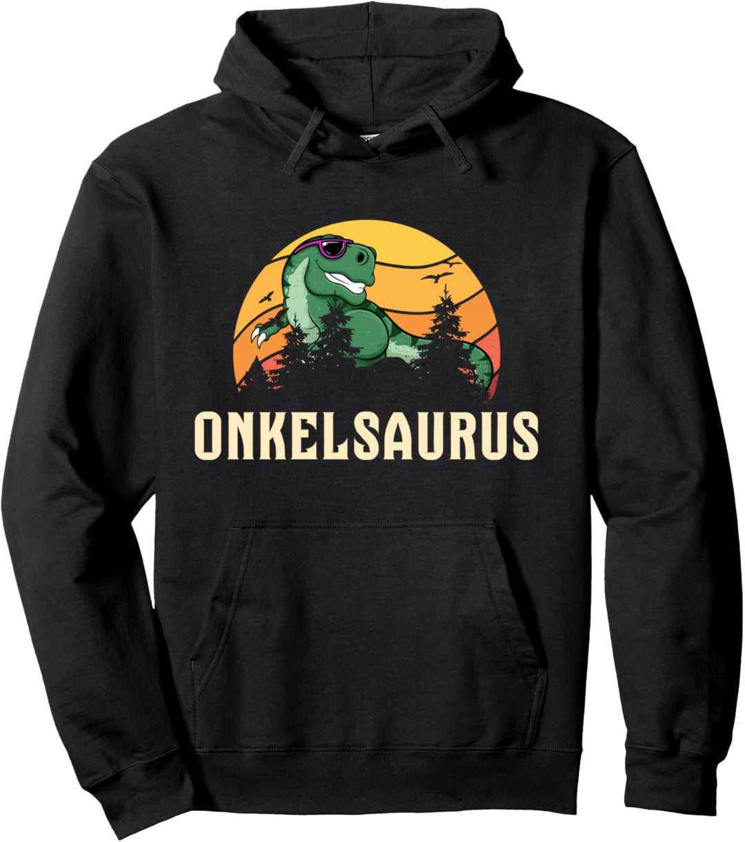 Unclesaurus Onkelsaurus Onkelsaurus Pullover Hoodie