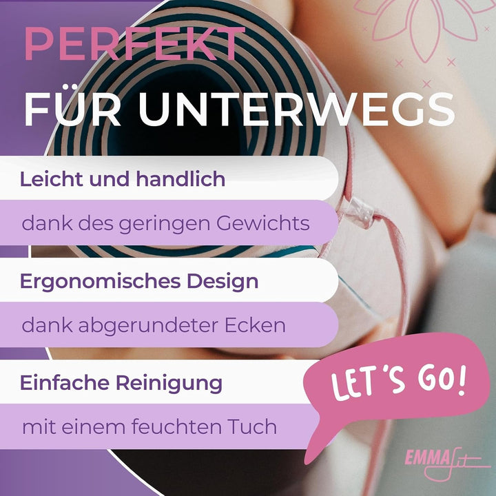 EMMAfit XL Kork Yoga-Block I 227 x 150 x 100mm I hochwertiger Yogablock aus Kork für Yoga-Übungen I