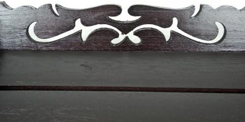 Oriental Galerie 3 er Set Serviertablett Betttablett Tablett Teak Holz