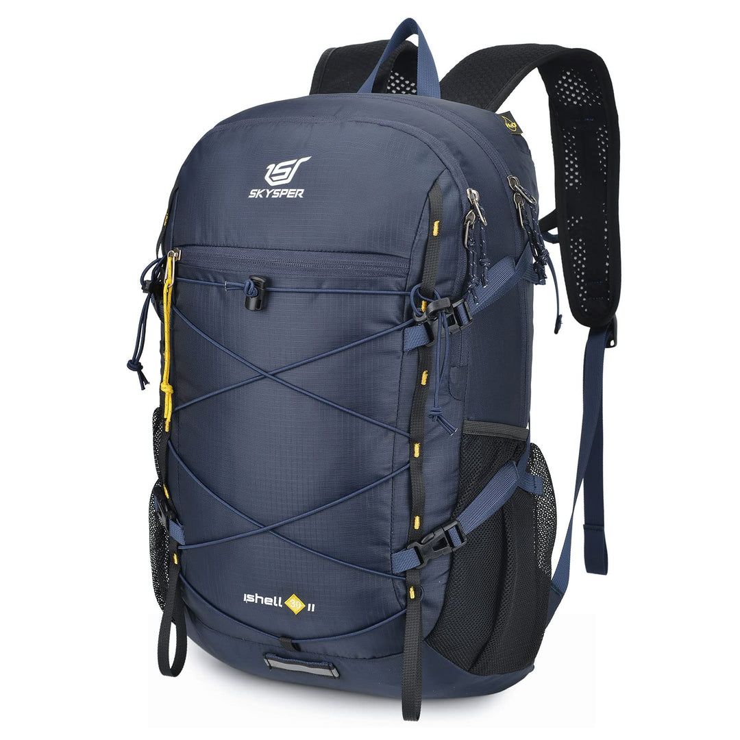 SKYSPER ISHELL 30 Faltbarer Rucksack 30L Ultra-leicht Tagesrucksack Verstaubar Daypack Wasserfest Wa