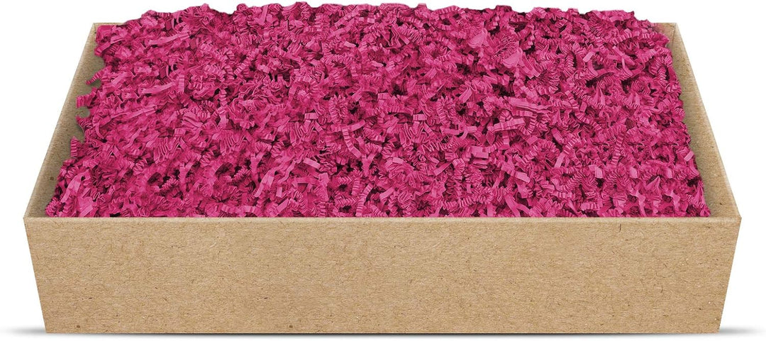 Geschenkfüllmaterial Umweltfreundliches Papierfüllmaterial viele Farben 125g-1kg (Fuchsia, 500g) Fuc