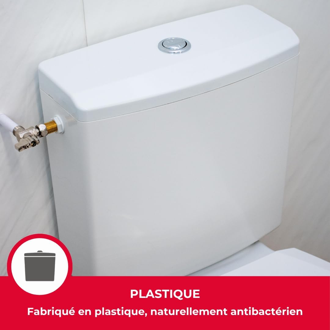 Wirquin Reviso 50717359 Spülkasten, wassersparend, niedrig hängend