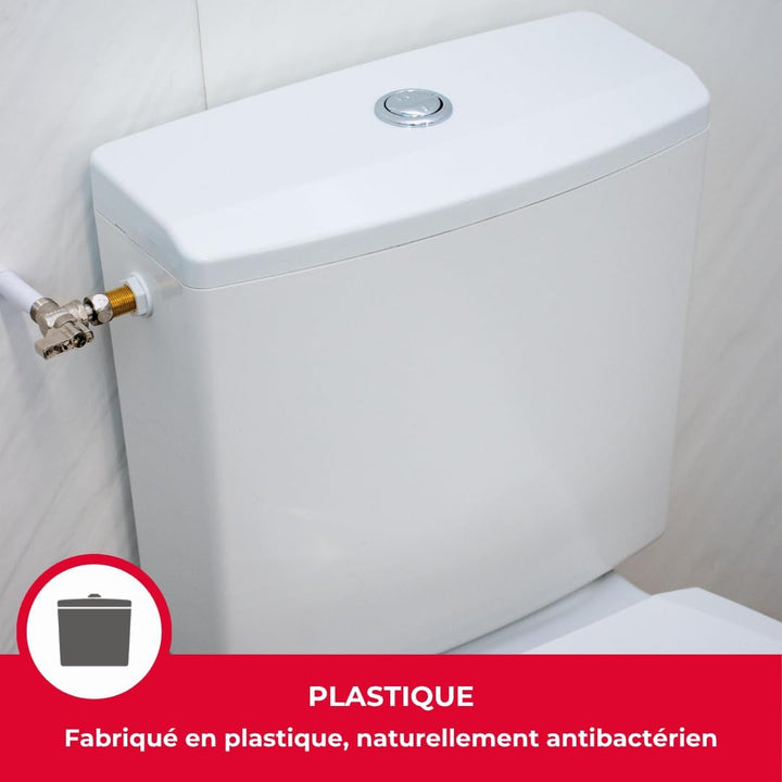 Wirquin Reviso 50717359 Spülkasten, wassersparend, niedrig hängend