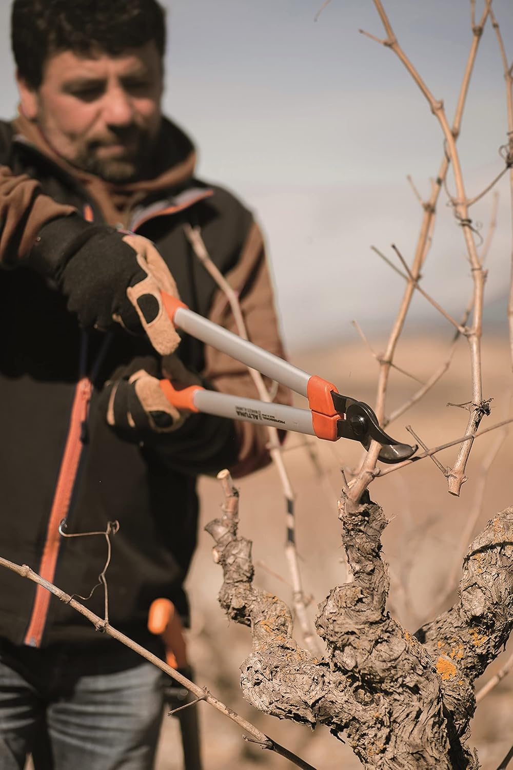 Altuna 0390 Semi-Professional Two Hand Pruner with Aluminium Handles 70 cm, 70 cm