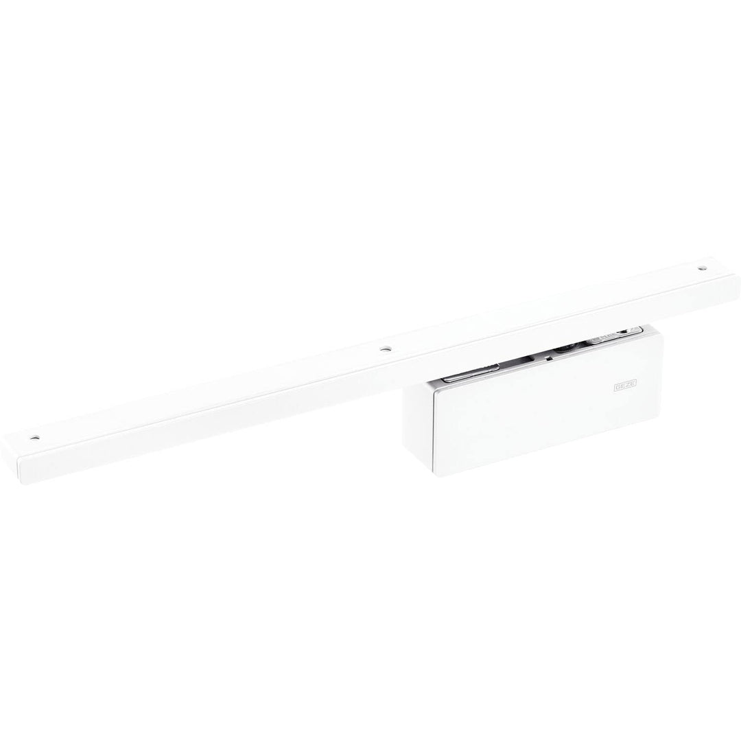 GEZE 184104, weiss Türdämpfer ActiveStop aufliegend Türdämpfung für Holztüren, Weiss