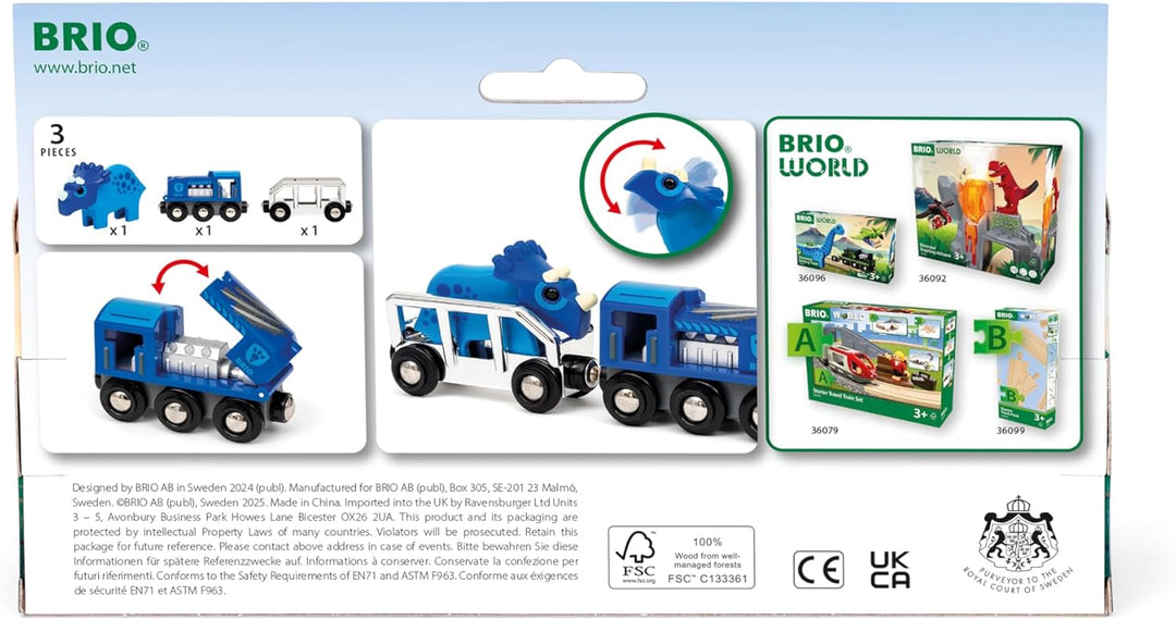 BRIO World 36111 - Sondereditionszug (2025) - Spielzeu-Eisenbahn in limitierter Auflage Holzeisenbah