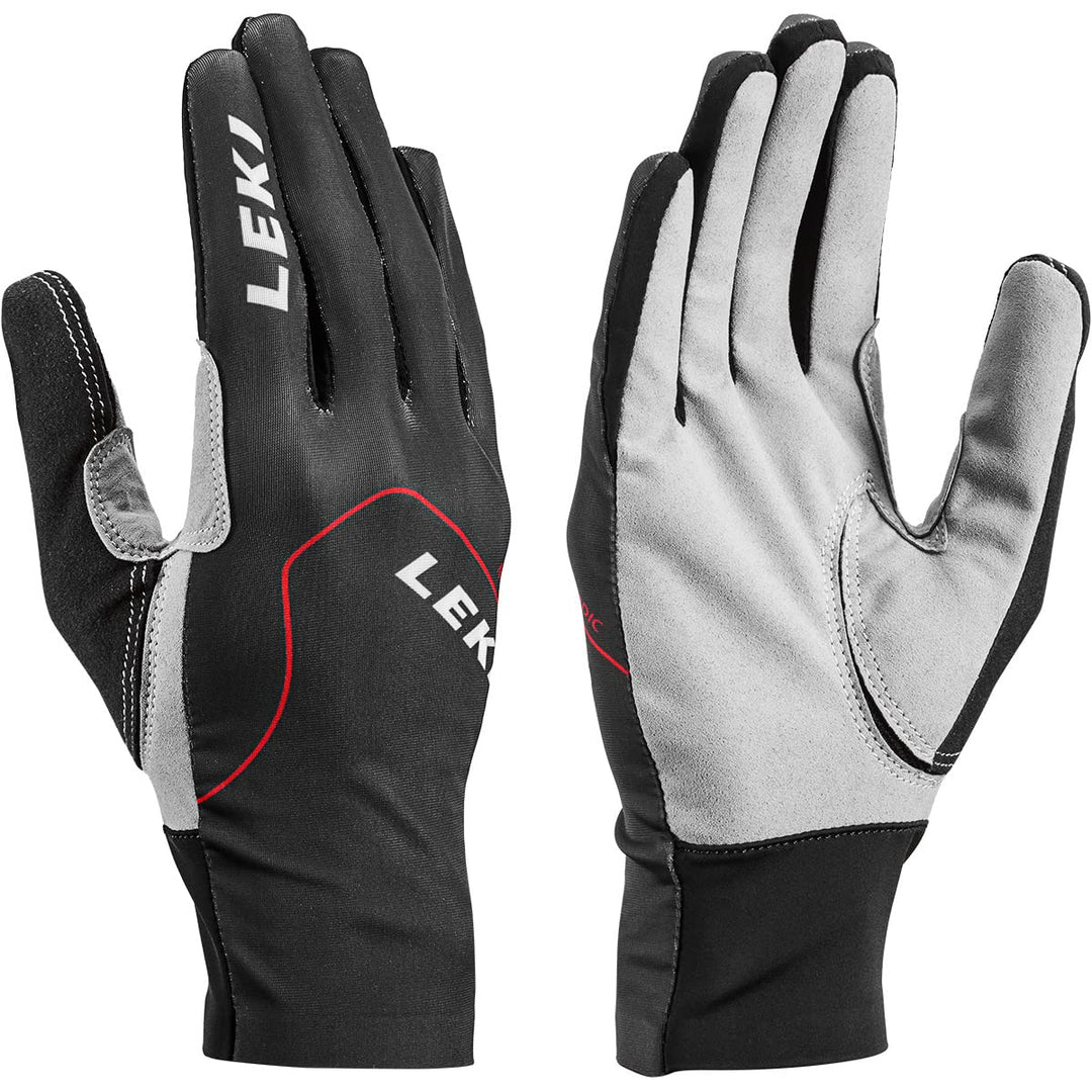 LEKI Unisex-Adult Glove EU 10.5 schwarz-rot-graphit, EU 10.5 schwarz-rot-graphit