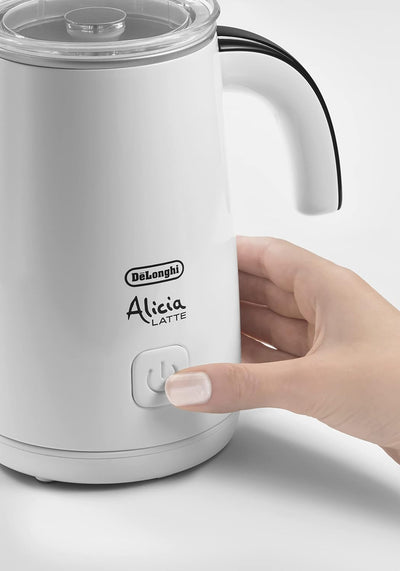 De'Longhi EMF 2.W Alicia Latte Milchaufschäumer, weiss, Weiss