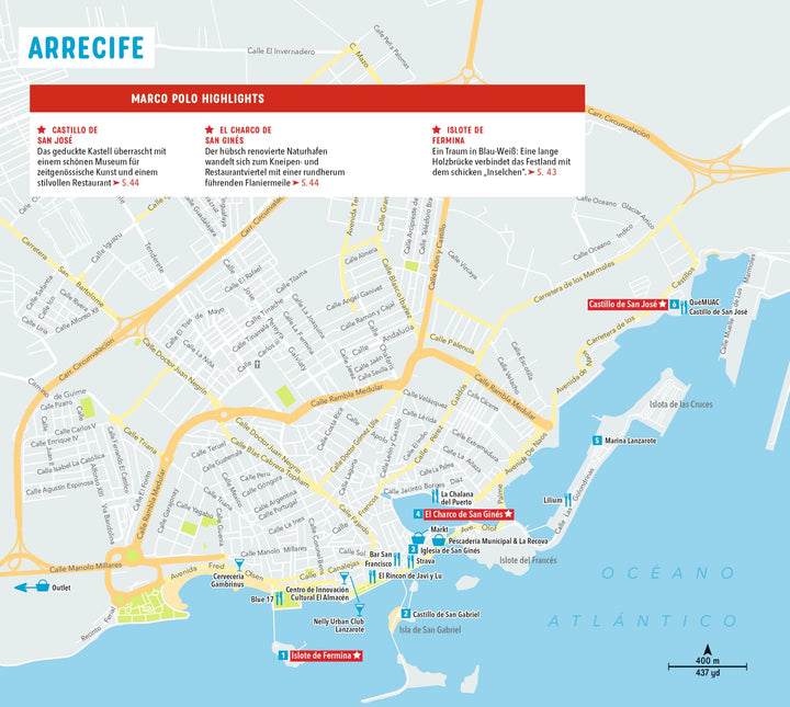 Marco Polo Reiseführer Lanzarote: Reisen mit Insider-Tipps. Inklusive kostenloser Touren-App, Tasche