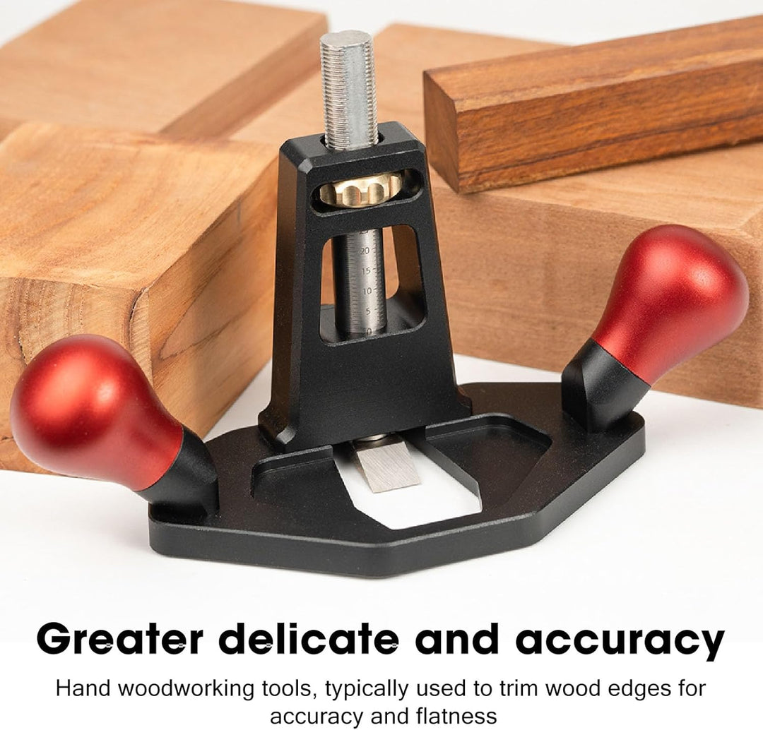 Handfräser-Trimmhobel, Hochpräzise, anodische Oxidationsbehandlung, Holzbearbeitungs-Fräshobel für