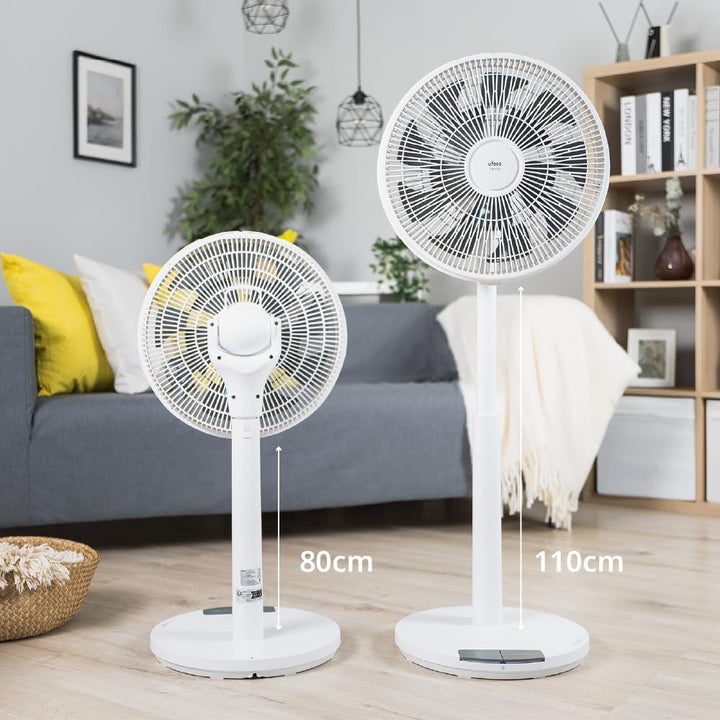 Ufesa Standventilator Sendai SilentEdge, 24W, 12 Geschwindigkeiten, 3 Modi, Oszillation bis 90°, Ult