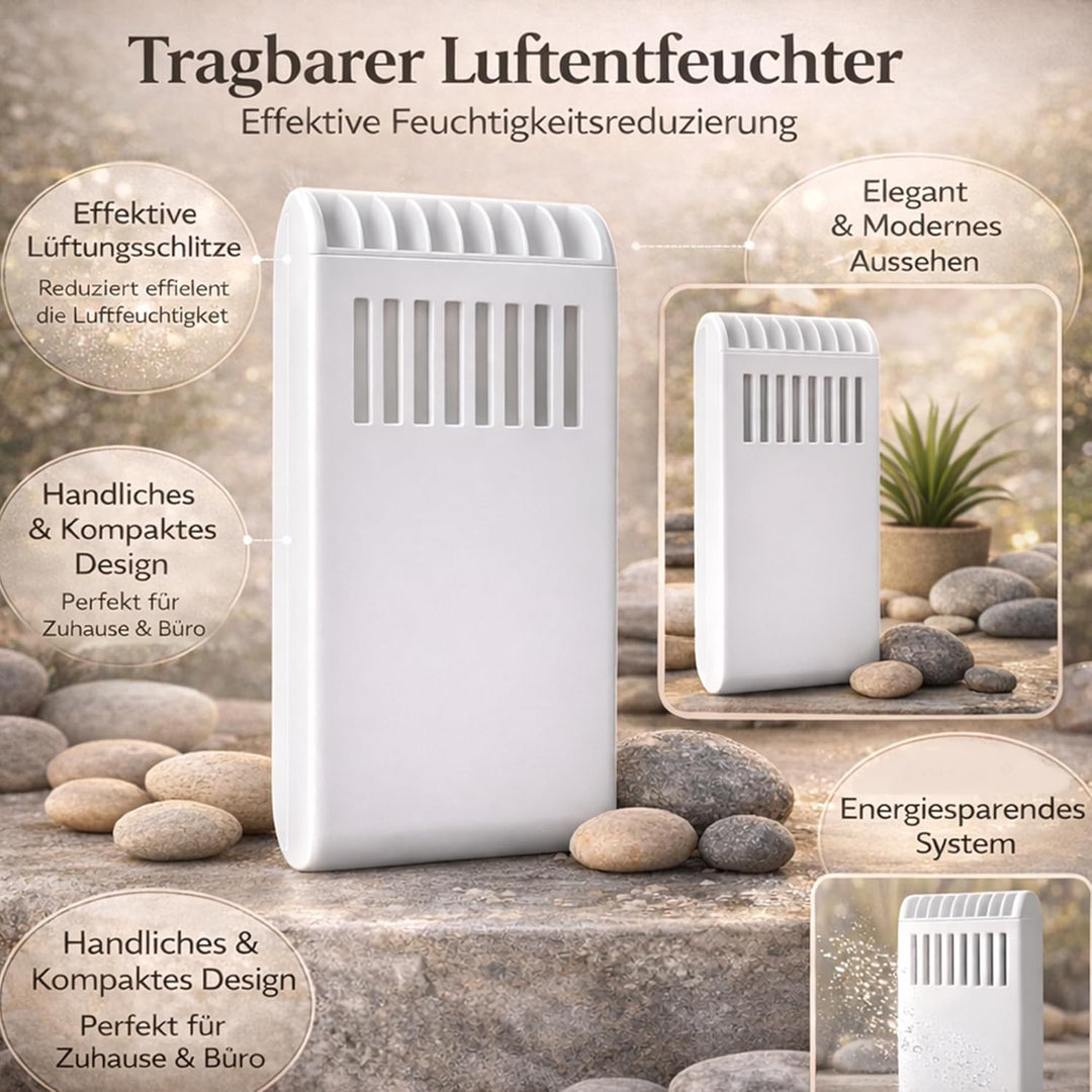 Luftbefeuchter für Heizung 5 Set inkl. Haken - Kunststoff Wasserverdunster 180ml - weiss - Wasserver