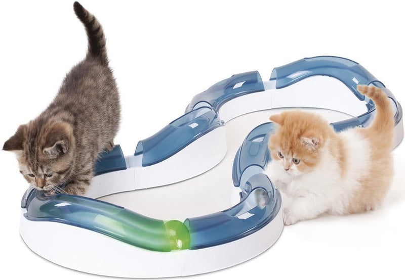 Catit Wellness Center & Design Senses Super Roller Circuit Tempo-Spielschiene Wellness Center + Temp