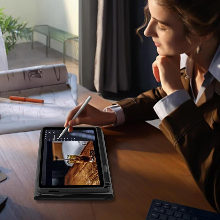 Hofsos für Samsung Tablet A9 Tastatur Hülle - Galaxy Tab A9 Hülle mit Tastatur, (Deutsches QWERTZ) T