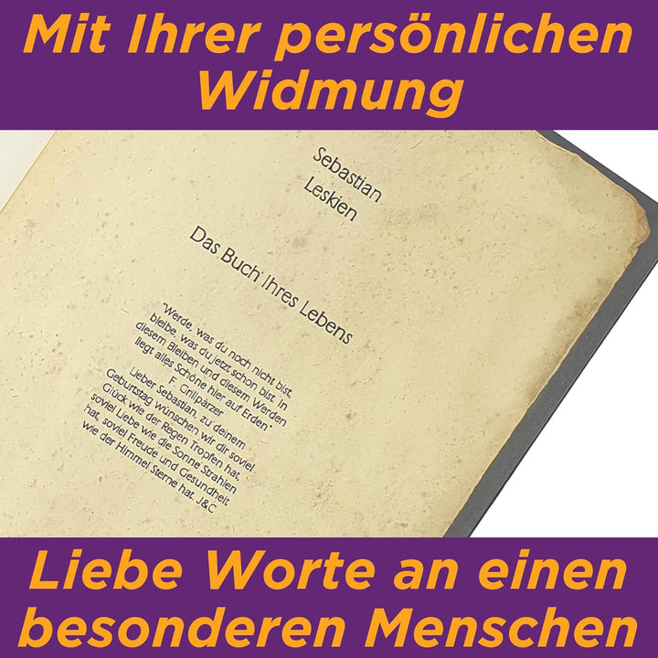 Das Buch deines Lebens - Geburtshoroskop personalisiert, Dein ganz persönliches Horoskop, Geschenk z