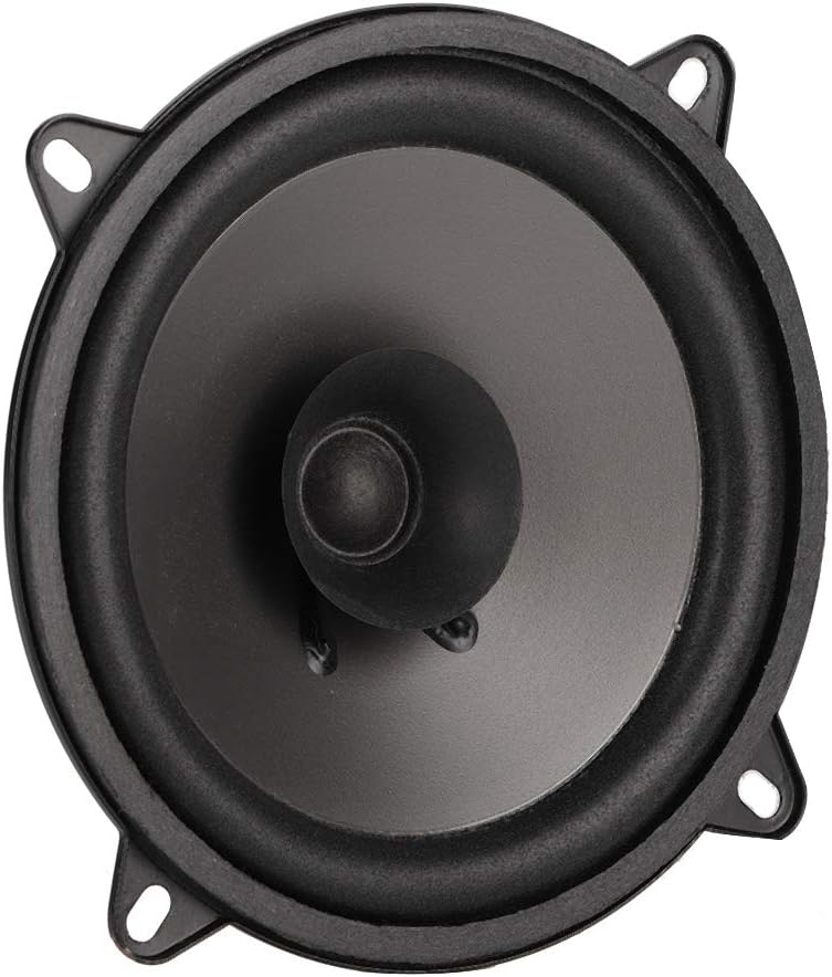 Qiilu 130mm Speakers Auto Koaxial Lautsprecher, 5 Zoll 400W Auto Koaxial Lautsprecher Automobile Aud