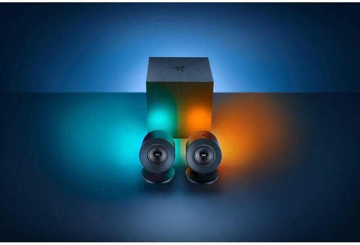 Razer Nommo V2 - Full-Range-2.1-Gaming-Lautsprecher für PC mit kabelgebundenem Subwoofer (3-Zoll-Ful
