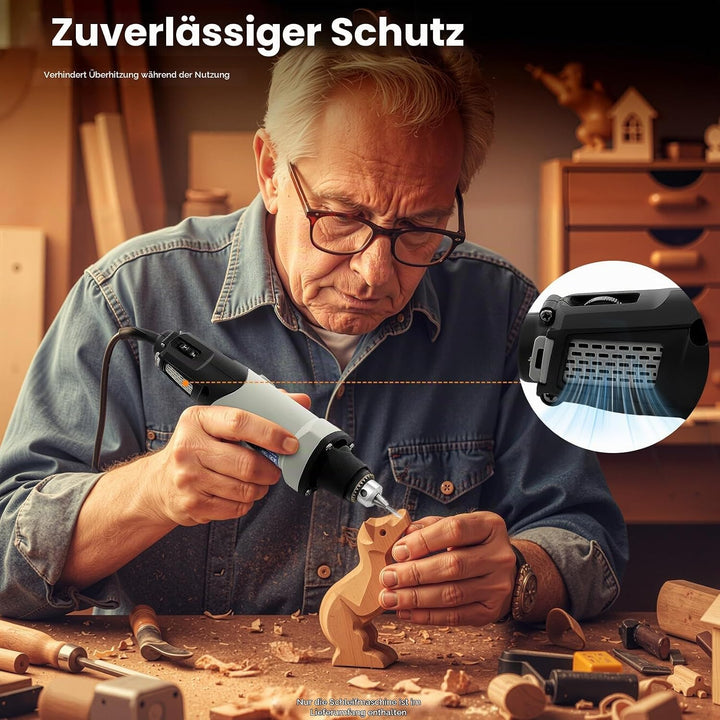 400W Mini Elektrisch Schleifer Bohrmaschine Schleifmaschine Elektrische Mühle Feinschleifer Werkzeug