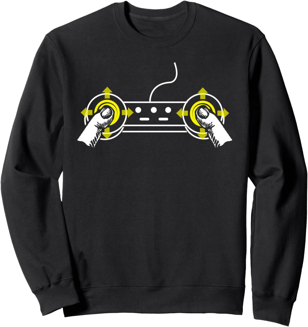 Boobs Game Controller | Funny Female Video Gamer Gift Sweatshirt