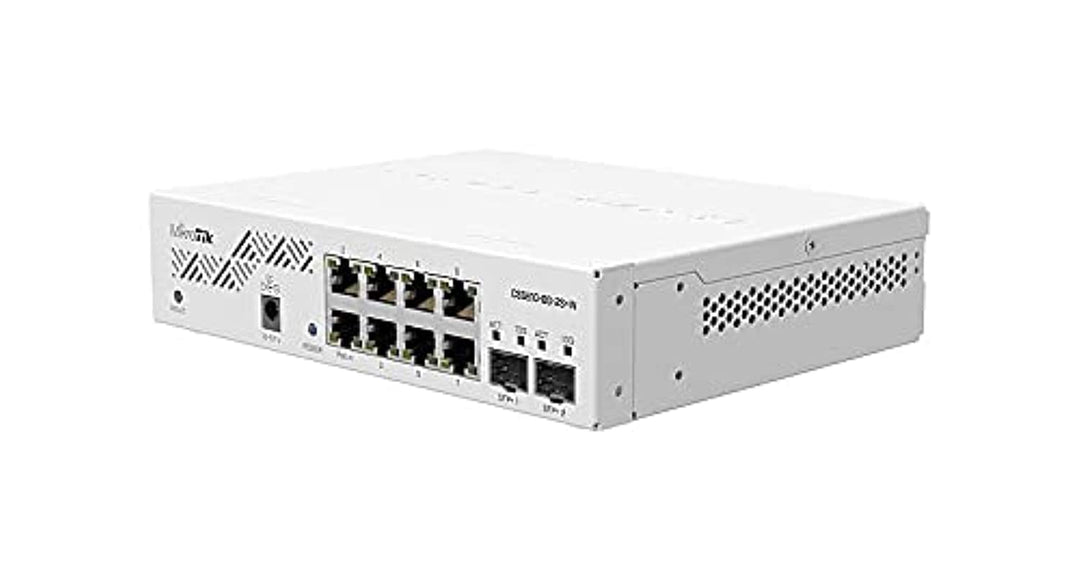 Mikrotik CSS610-8G-2S+in Gigabit Ethernet Netzwerk-Switch (10/100/1000) Ethernet-Verbindung, unterst