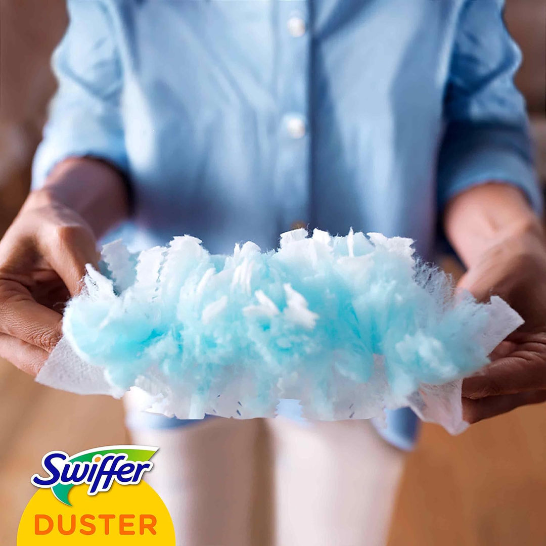 Swiffer Duster Staubwedel Nachfüllpack mit Febreze-Duft, 54 Stück (6 x 9), fängt Staub wie EIN Magne
