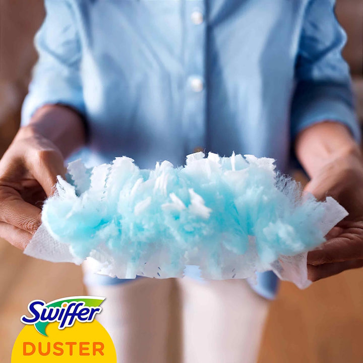 Swiffer Duster Staubwedel Nachfüllpack mit Febreze-Duft, 54 Stück (6 x 9), fängt Staub wie EIN Magne
