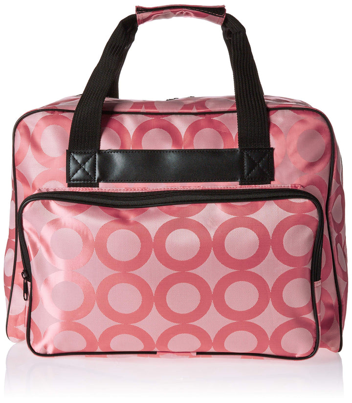 Janome 002Totepink Tragetasche, Segeltuch, Klettverschluss, Pink, Pink