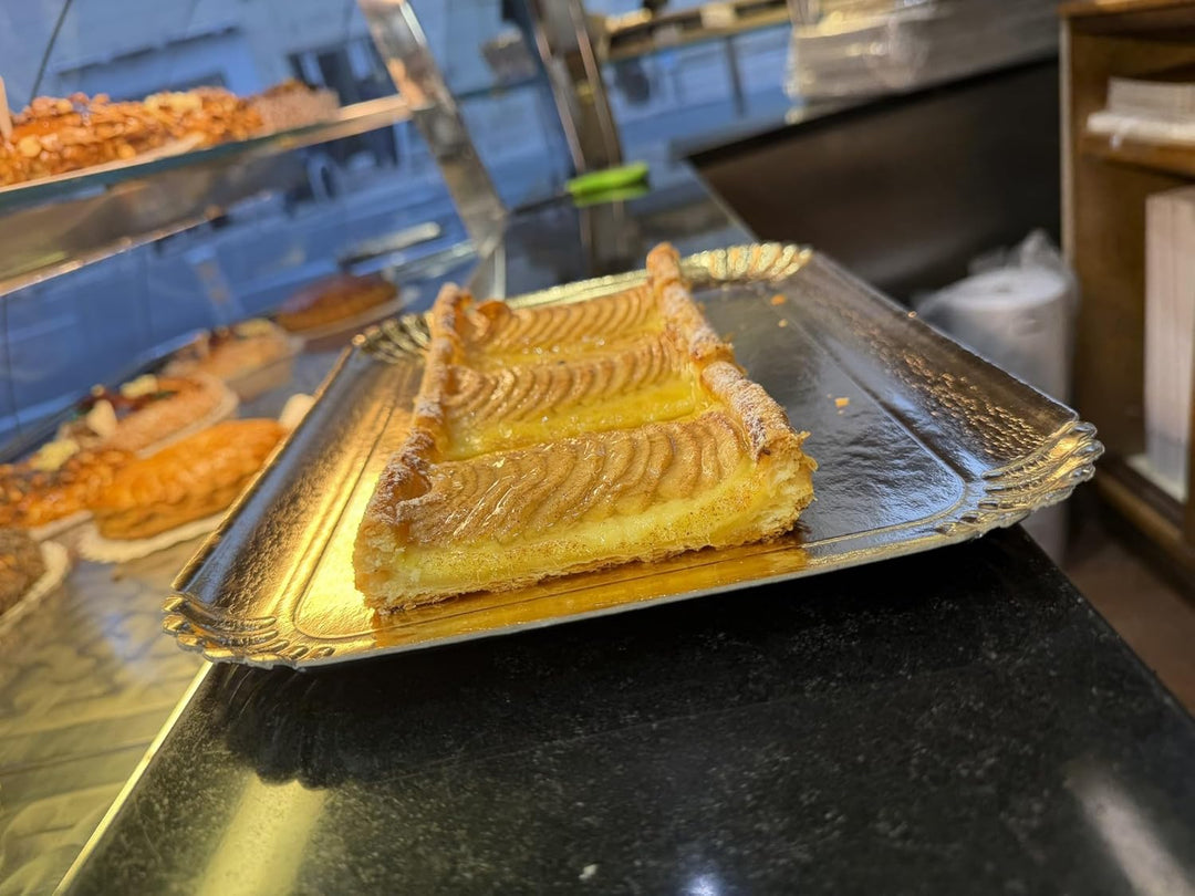 lepetitmitron Tablett für Catering, wiederverwendbar, goldfarben, 25 Stück