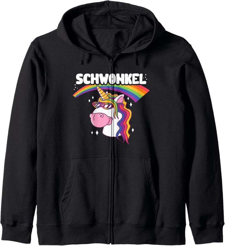 Schwonkel stolzer cool schwul Patenschwonkel Onkel, Gay Kapuzenjacke