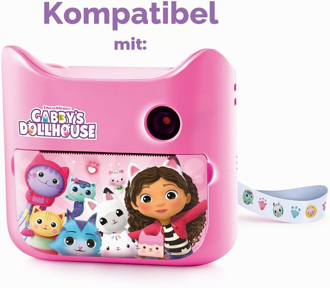 Canal Toys Nachfüllpack für Meine erste Sofortbildkamera Gabby und das magische Haus, 8 Papierrollen