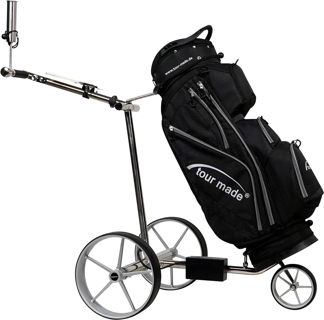 Tour Made Ultralight Golf Bag Cartbag I 2kg leicht I 14fach durchgehende Unterteilung I Golfbag Golf