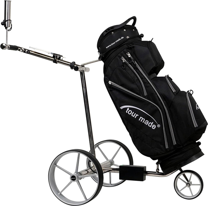 Tour Made Ultralight Golf Bag Cartbag I 2kg leicht I 14fach durchgehende Unterteilung I Golfbag Golf