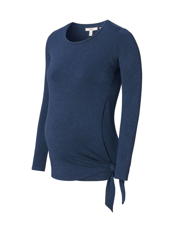 ESPRIT Maternity Damen Nursing Long Sleeve T-Shirt 42 Dark Blue - 405, 42 Dark Blue - 405
