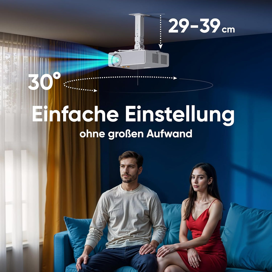 ONKRON Beamer Projektor Decken- Wandhalterung für Wand & Decke Halterung für die meisten modernen Pr