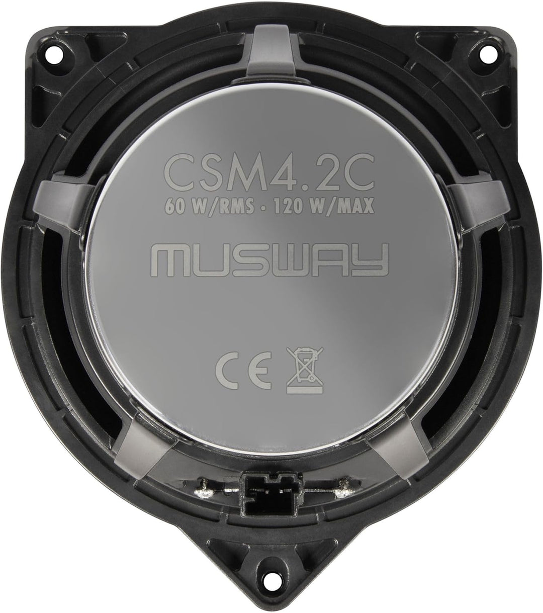 Musway CSM4.2C - 10 cm Komponenten-Lautsprecher mit 120 Watt (RMS: 60 Watt) - für Mercedes C, GLC, E