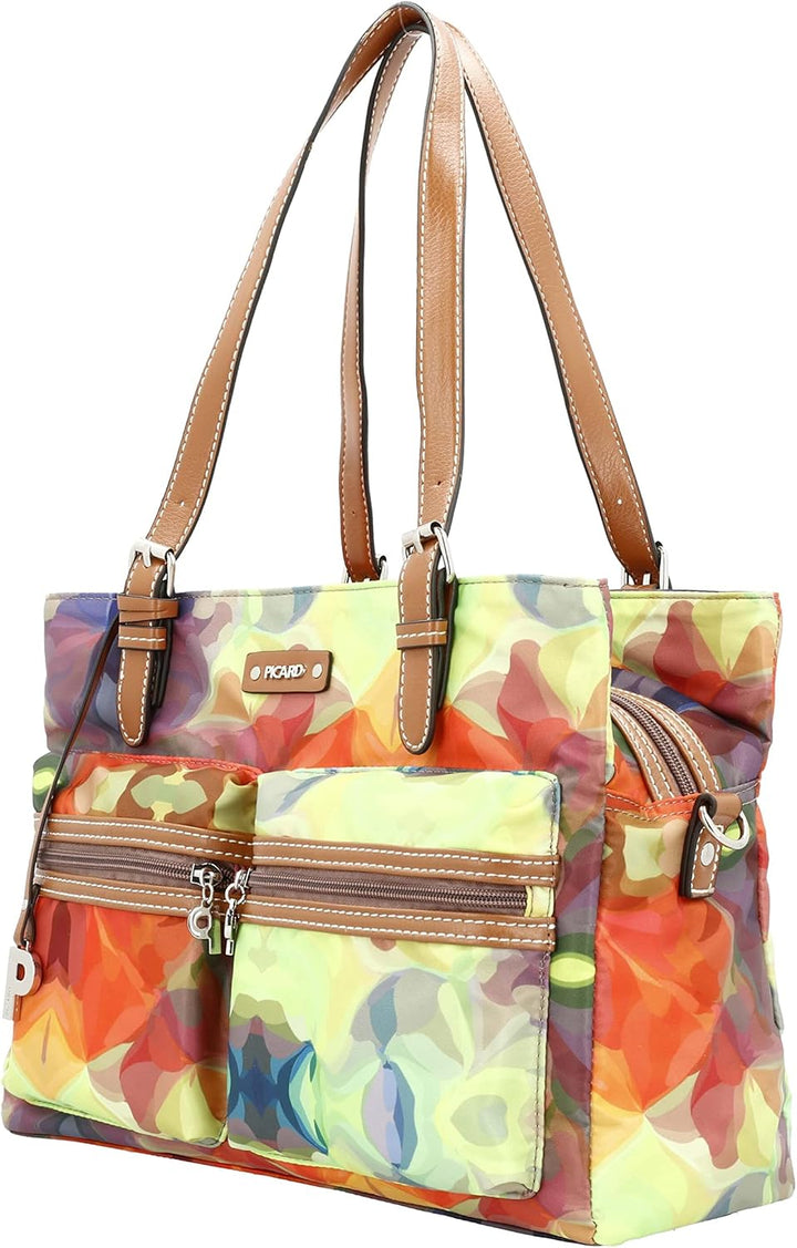 Picard Damen Shopper SONJA aus Nylon Mittel | mit Reissverschluss | Shopper | Alltag, Ausgehen Dooby