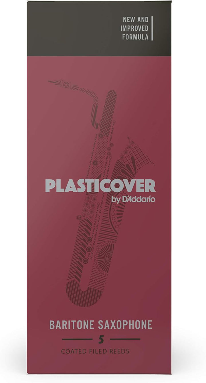 Plasticover Blätter für Baritonsaxophon Stärke 2.0 (5 Stück)