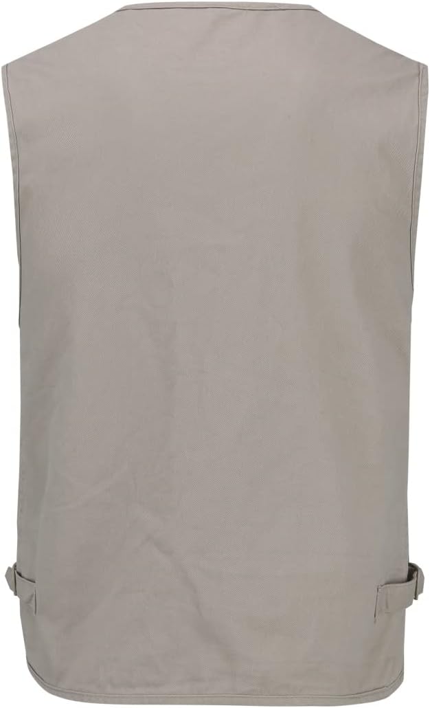 YOUTHUP Anglerweste Herren Outdoor Weste Multi-Tasche Ärmellose Jagd Herrenwesten Leicht Safari Wand