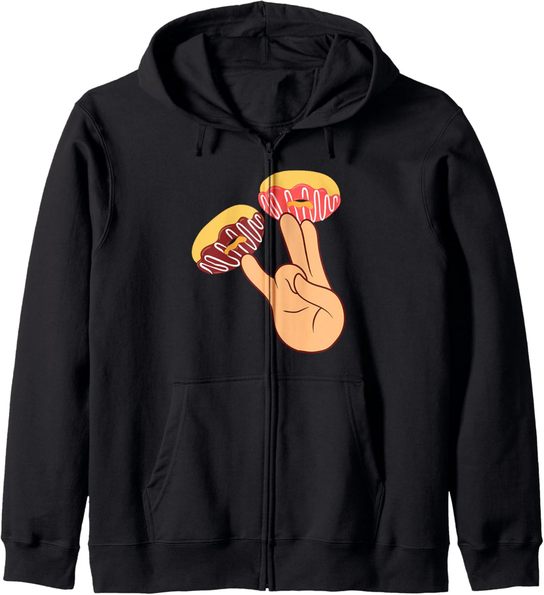Donut 2 In The Pink 1 In The Stink Funny Dirty Joke Donut Kapuzenjacke