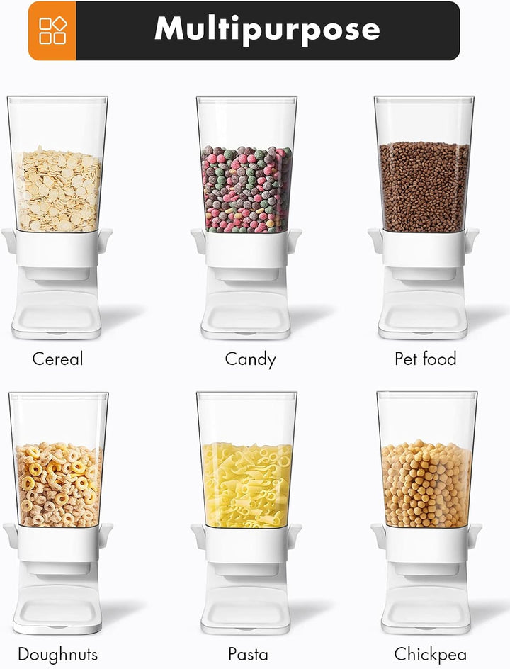 Tokokimo Cereal Dispenser, Zerkleinert Keine Cerealien Beim Ausgeben, Müslispender für Zereales Früh